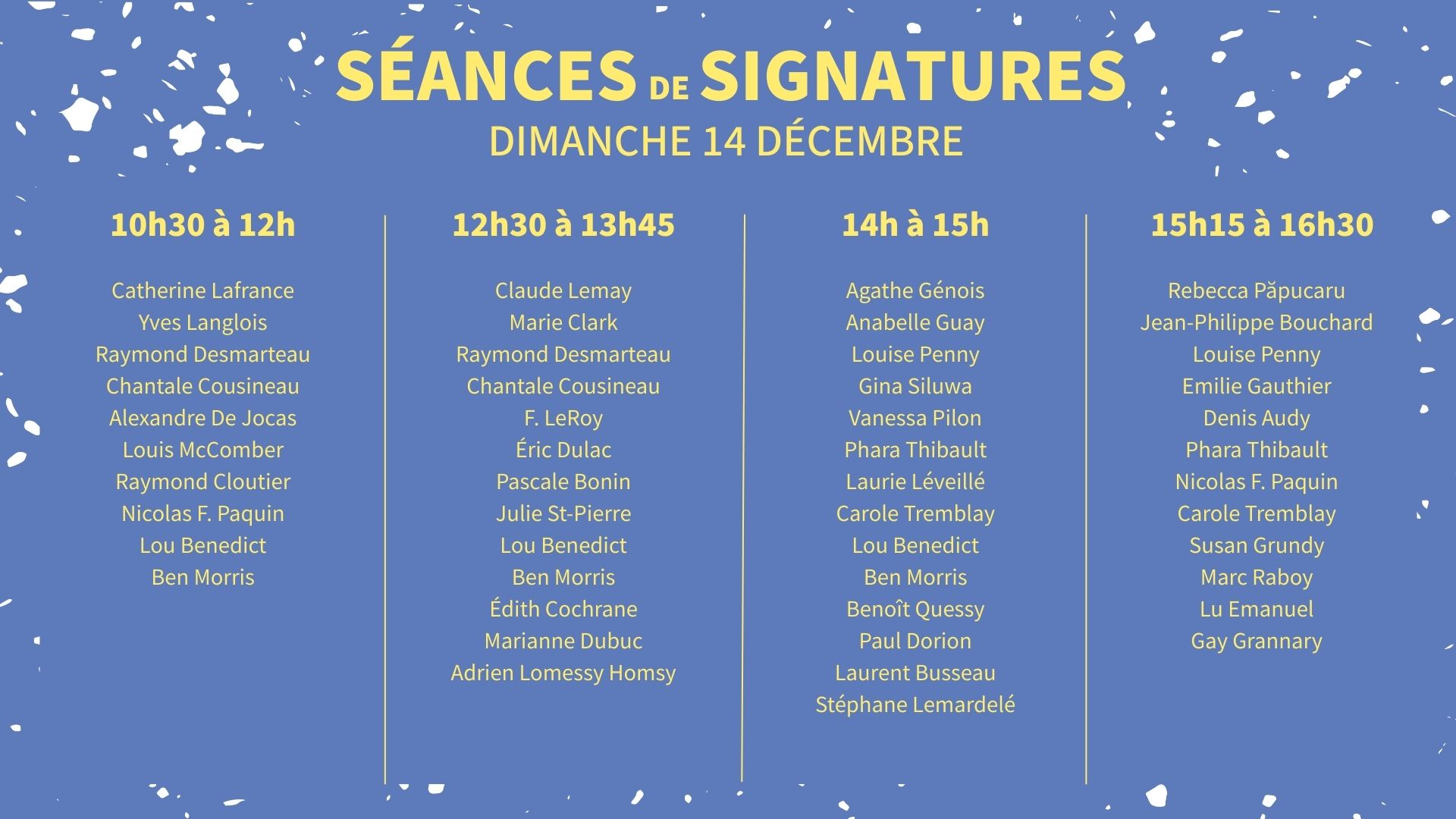 PSL 2025 - signatures 14 décembre
