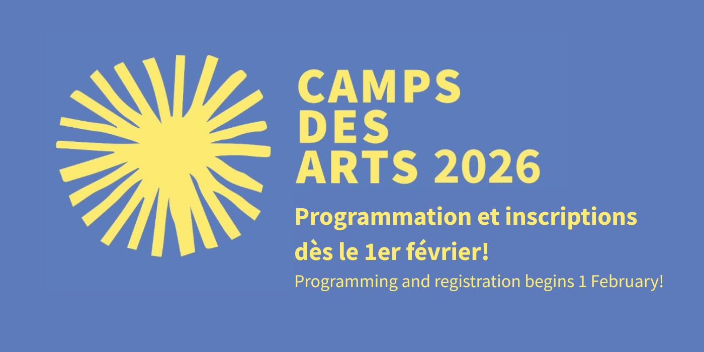 Camps des arts 2026 home